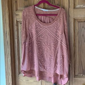 Maurices embroidered top